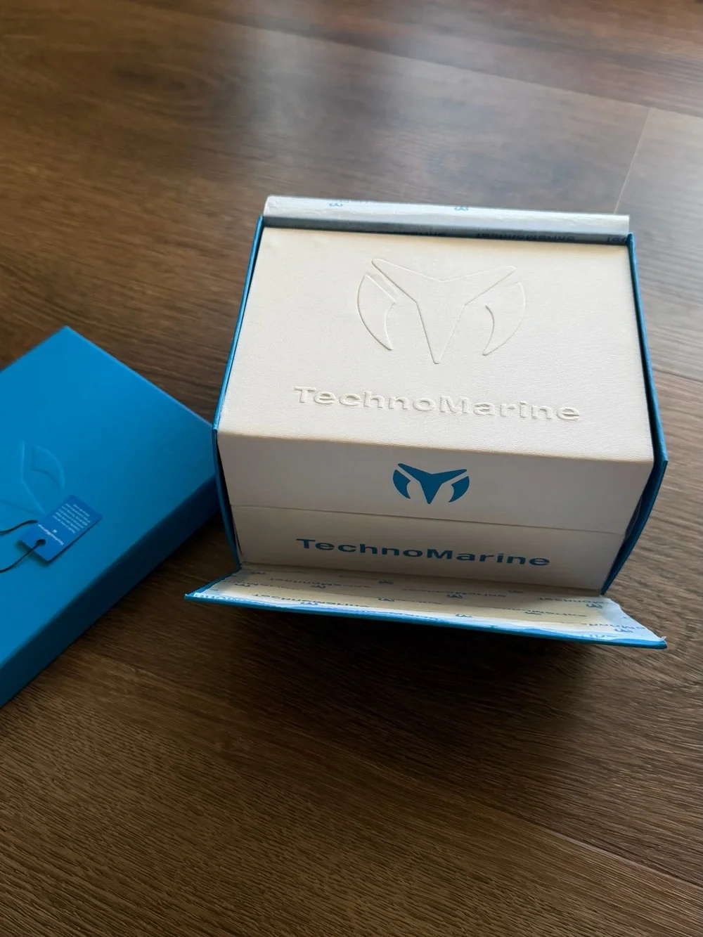 TechnoMarine White & Gold Chronograph Watch New Never Worn Box